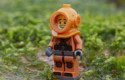 Lego diver on the sea bed