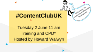 #ContentClubUK Tues 2nd June 2020 banner