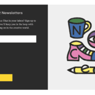 It's Nice That newsletter